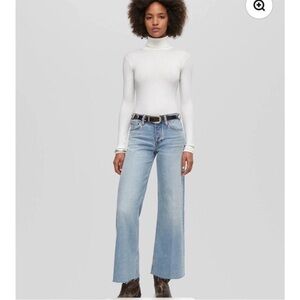 Re/Done mid rise wide leg crop - undertow
Size 24